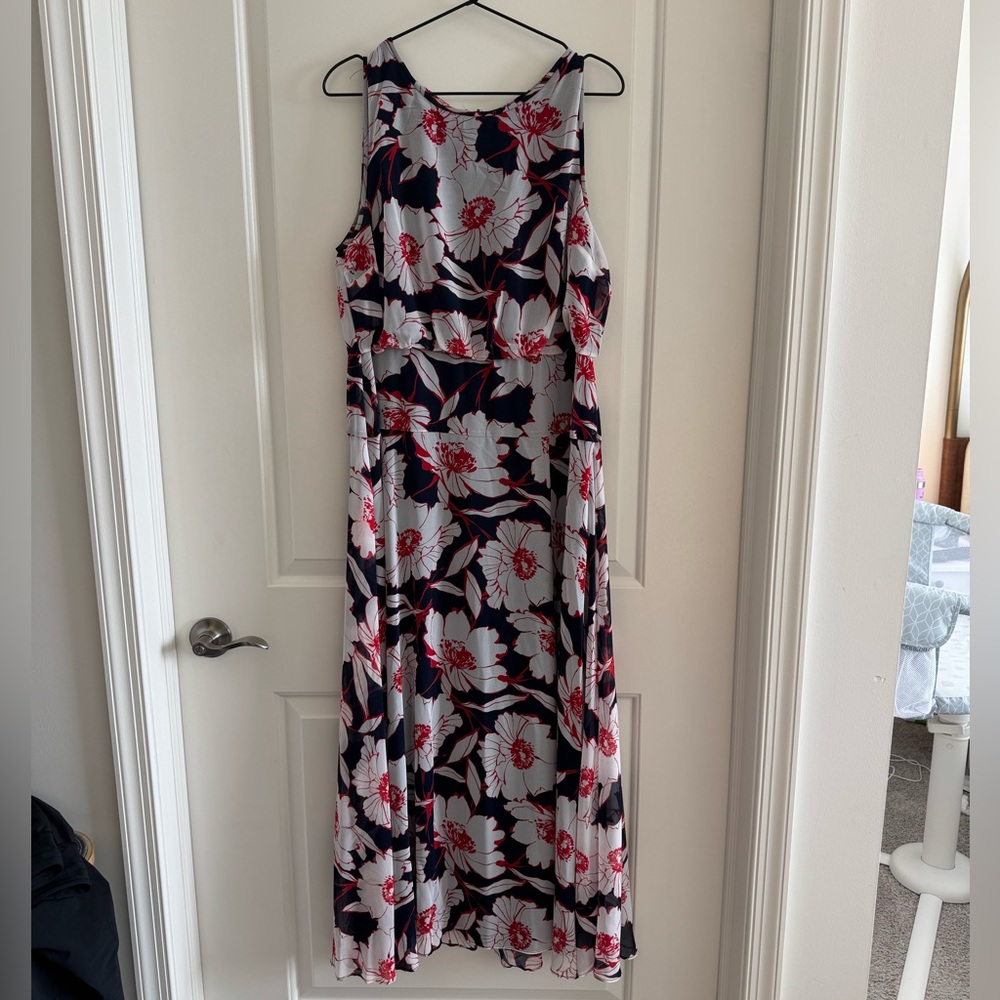 Karl Lagerfeld Floral Maxi Dress